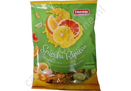 Incap Spicchi Ripieni (assorted citrus flavoured candies) 200 gram