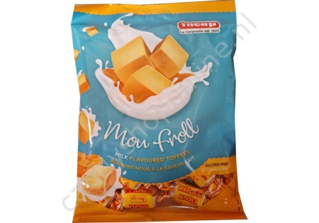 Incap Mou Froll (milk flavoured toffees) 200 gram