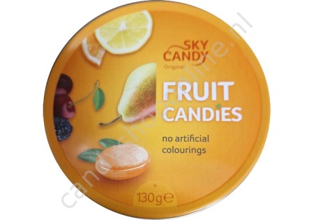 Sky Candy Fruit Candies tin 130gr.