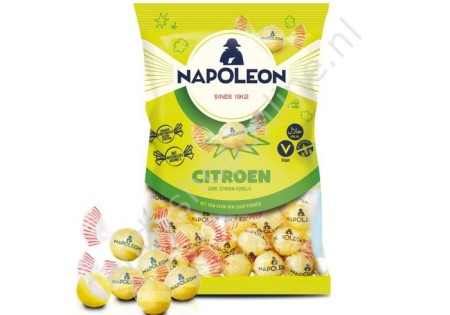 Napoleon Lempur citroenballen 150 gram