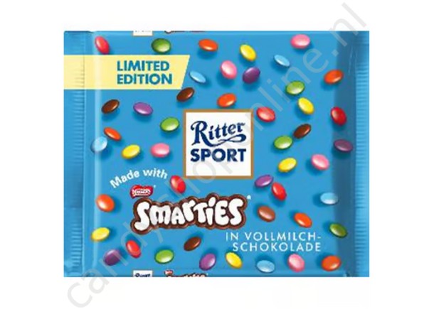 Ritter Sport Smarties Milk Chocolate 100gr.