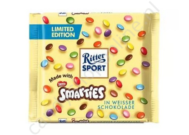 Ritter Sport Smarties White Chocolate 100gr.