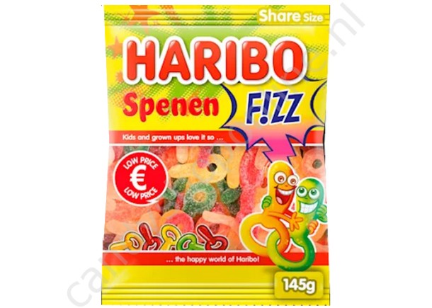 Haribo Spenen Fizz 145 gram