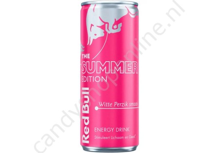 Red Bull summer edition White Peach 250ml.