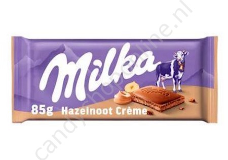 Milka Hazelnoot Crème 85 gram