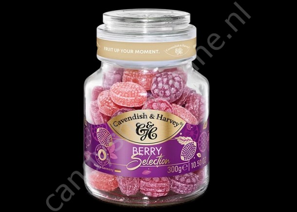 Cavendish & Harvey Berry Selection with real Fruit Juice 300gr.