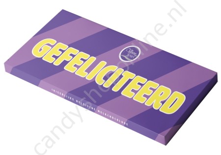 Wensreep Voor Jou Gefeliciteerd 70gr. (paarse streep)