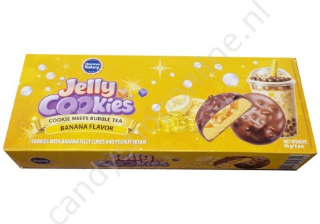 American Bakery Jelly Cookies Banana flavor 96gr.