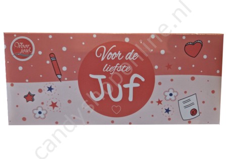 Wensreep Voor de liefste Juf 70gr.