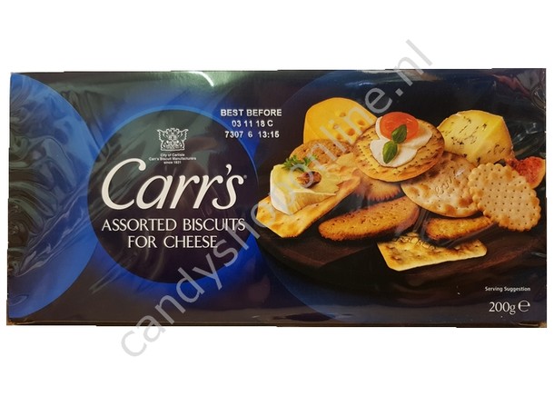 Carr's Assorted Biscuits 200gr