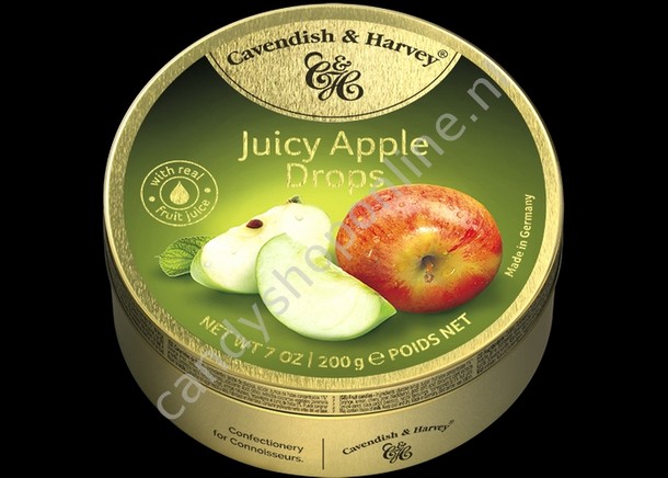 Cavendish & Harvey Apple Drops with real Fruit Juice 200gr.