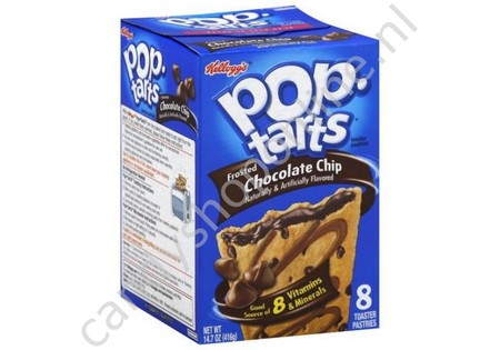 Kellogg's Pop-Tarts Frosted Chocolate Chips 8pcs. 384gr.