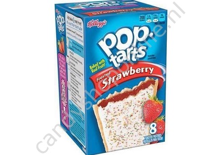 Kellogg's Pop-Tarts Frosted Strawberry 8pcs. 384gr.