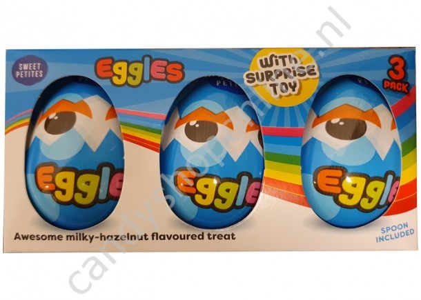 Sweet Petites Eggles with Surprise Toy 3 pcs.