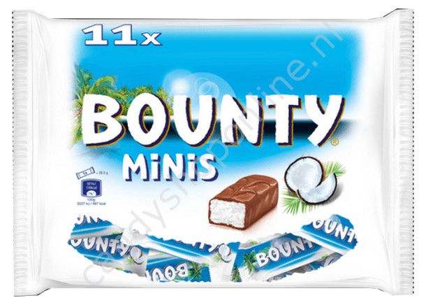 Bounty Mini's Milk Chocolate 333gr.