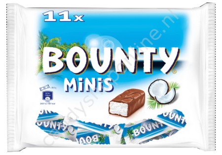 Bounty Mini's Milk Chocolate 333gr.