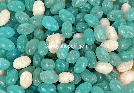 Jelly Beans blauw/wit