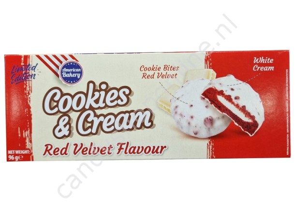 American Bakery Cookies & Cream Red Velvet Flavour 96gr.