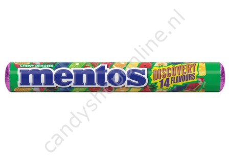 Mentos Discovery 14 flavours 37,5gr. 3pck