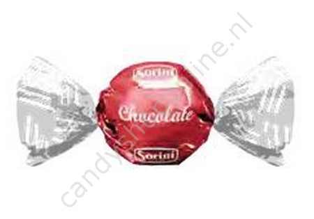 Sorini Chocolade Kogels Maxi Per Te Dark Cristal Red 200gr.±11pcs. 