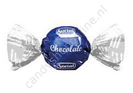 Sorini Chocolade Kogels Maxi Per Te Dark Cristal Blue 200gr.±11pcs. 