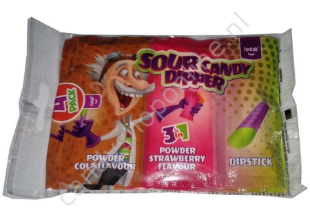 Funlab Sour Candy Dipper 3in1 4pack