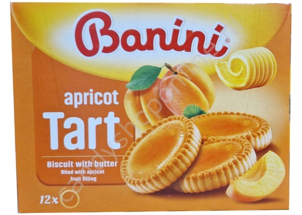 Banini Apricot Tart 210 gram