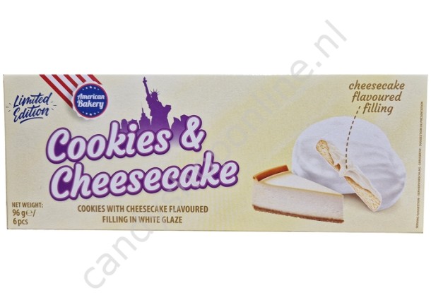 American Bakery Cookies & Cheesecake 96gr.