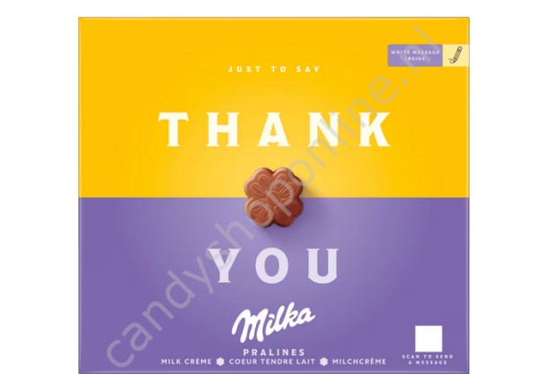 Milka Thank You Chocolade Pralines 110 gram